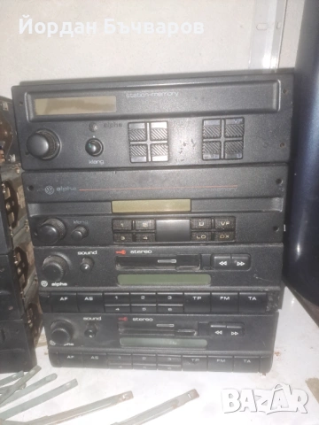 VW Alpha &  Beta оригинални Мк2 и Мк3 Golf & Jetta радиокасетофони, снимка 3 - Части - 53937166