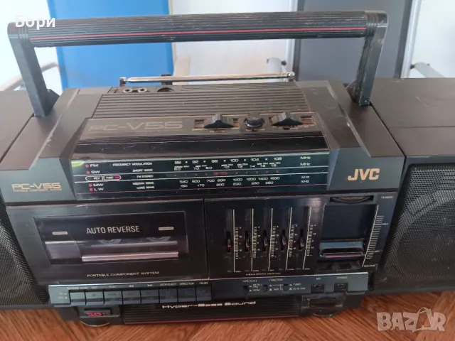 JVC PC-V55 Радиокасетофон, снимка 3 - Радиокасетофони, транзистори - 46884337