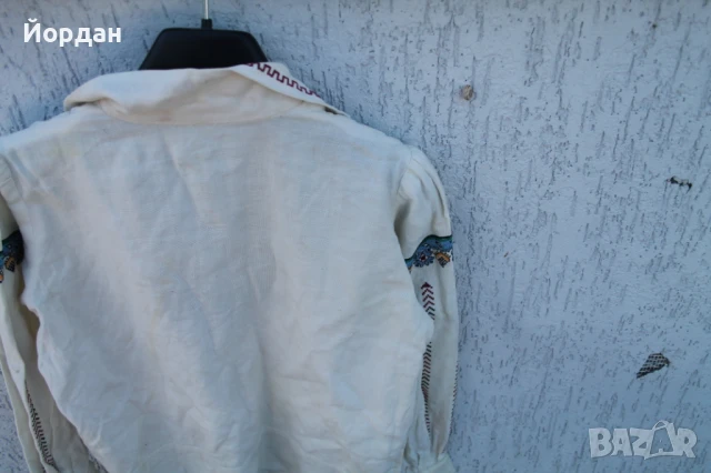 Детска риза от народна носия с бродерия, снимка 15 - Антикварни и старинни предмети - 50523966