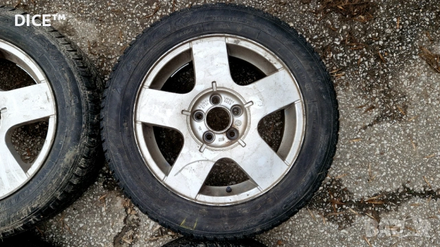 VW Polo 15 5х100 лети джанти Фолксваген Поло 5x100. 185/60/15, снимка 6 - Гуми и джанти - 53452123