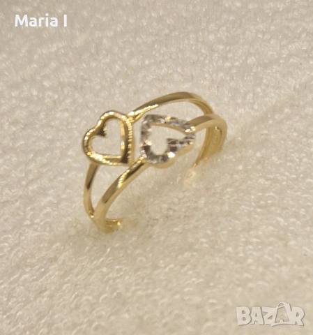 Дамски златни пръстени , снимка 7 - Пръстени - 53402183