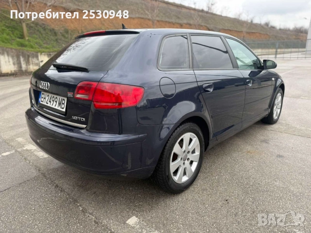 Audi A3 Sportback 1.9TDI, снимка 6 - Автомобили и джипове - 53935996