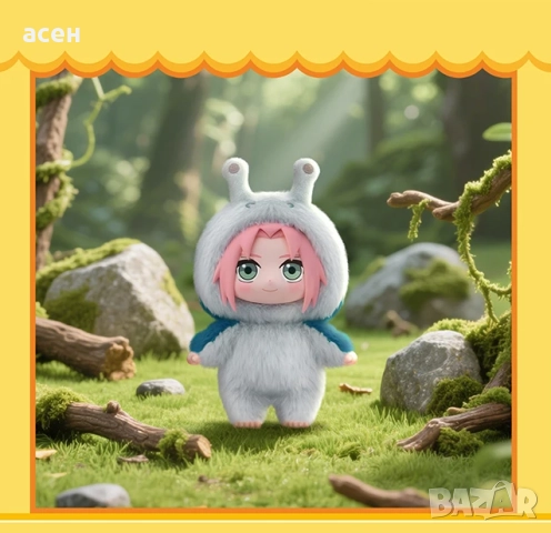 Наруто Лабубо Mystery box Labubo Naruto 