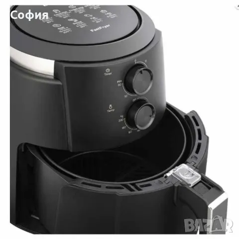 ФРИТЮРНИК С ГОРЕЩ ВЪЗДУХ /Air Fryer, снимка 4 - Фритюрници - 46852089