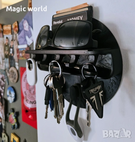 Стойка за ключове, очила, шапки! Закачалка Дървото на живота, снимка 3 - Декорация за дома - 53655514