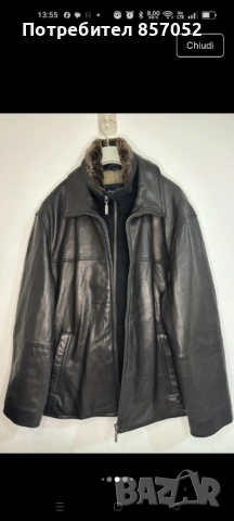 Кожено яке. , снимка 6 - Якета - 53666737