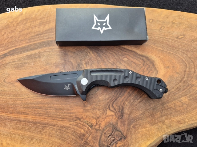 Сгъваем нож FOX FX-520, DESERT FOX, снимка 2 - Ножове - 52837794
