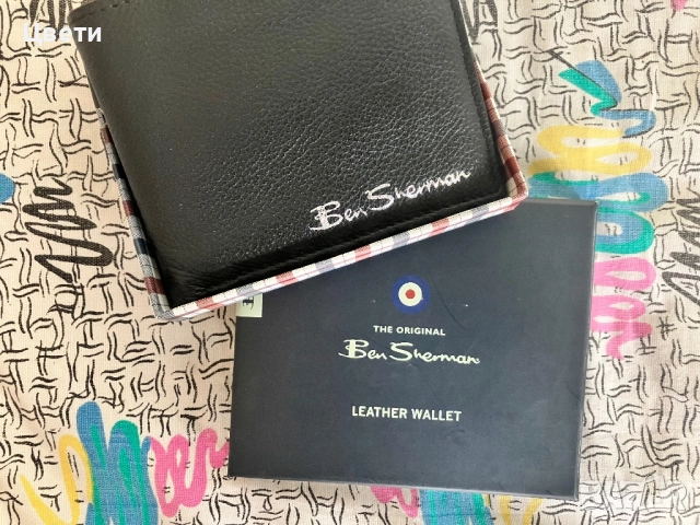 Мъжки портфейл, снимка 4 - Портфейли, портмонета - 52411445