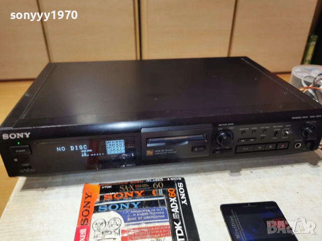 minidisc sony-КОЛЕДНА ЦЕНА 165ЛВ 2312252010, снимка 11 - Декове - 52887135