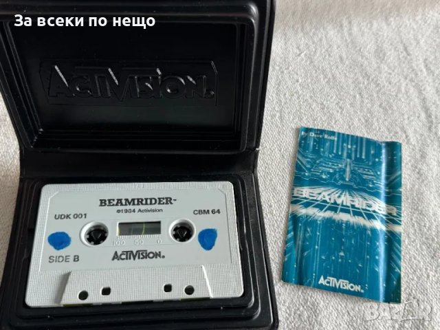 ОРИГИНАЛНА ретро Игра за Commodore 64 , Beamrider, снимка 4 - Други игри и конзоли - 49962559