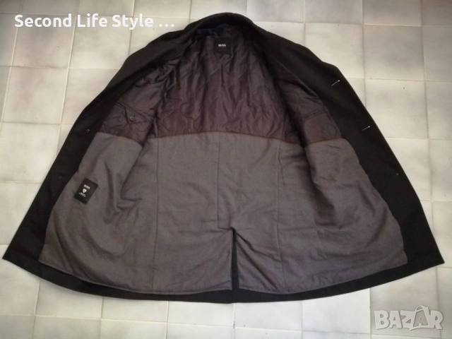 Hugo Boss оригинално мъжко водоустойчиво яке палто р-р XXL (EU 54), снимка 8 - Палта - 53727318