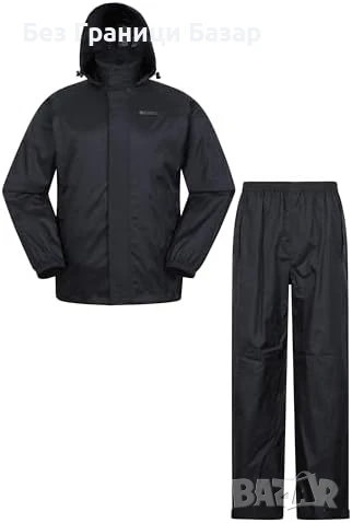 Нов Лек мъжки дъждобран – яке и панталон с чантичка Водоустойчив комплект 