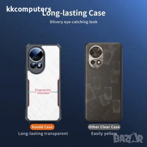 Huawei nova 13 XUNDD Силиконов Калъф TPU+Acrylic и Протектор, снимка 3 - Калъфи, кейсове - 49832109