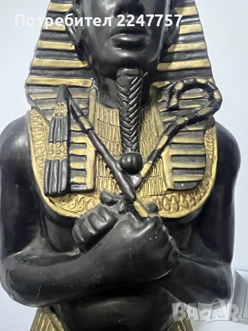 Фараон Тутанкамон 55 см, снимка 3 - Декорация за дома - 52976660