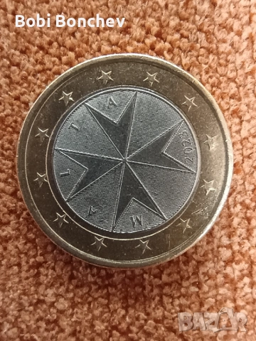 Евро монета Малта 2023г