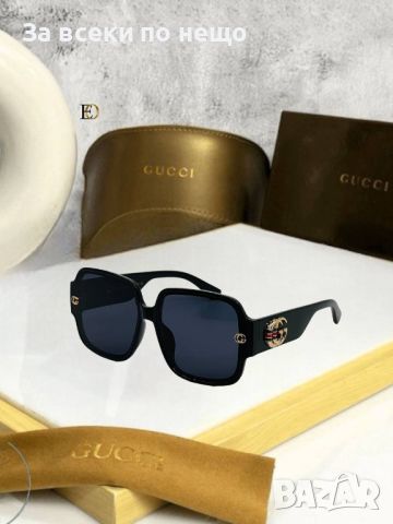 Слънчеви очила с UV400 защита с калъф и кутия Gucci😎🕶 Различни цветове 😎🕶 Код D434, снимка 4 - Слънчеви и диоптрични очила - 46645616