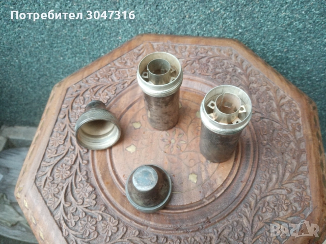 Ретро антикварни медицин. съдове от мед за стерилизиране на медиц. игли., снимка 4 - Антикварни и старинни предмети - 52507119