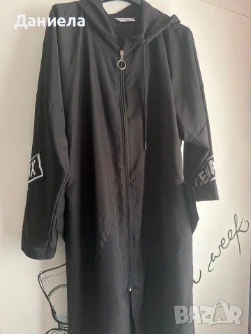 Дамски шлифер с удължен гръб , снимка 2 - Якета - 53810606