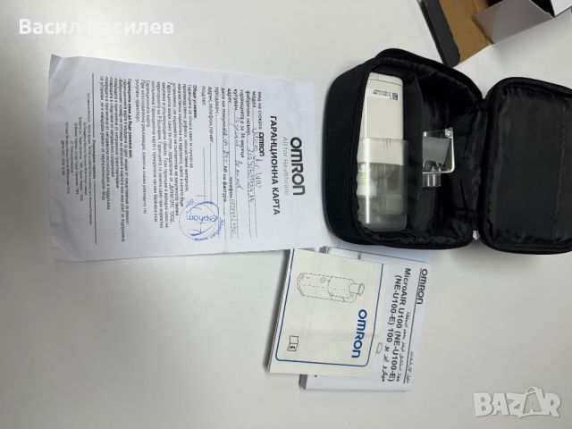 Инхалатор Omron Microair U100, снимка 3 - Други - 46166854