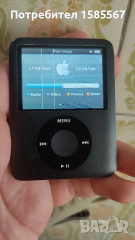 iPod Nano 3th gen. 8gb 12 часа батерия , снимка 4 - iPod - 46655232