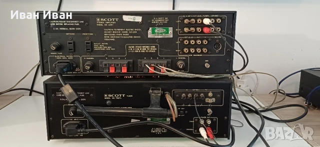 SCOTT A457+T527L, снимка 5 - Ресийвъри, усилватели, смесителни пултове - 51264677