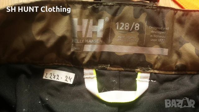 HELLY HANSEN TRAVERSE WATERPROOF PRIMALOFT Kids Trouser  8 г / 12 см детски ватиран панталон - 2515, снимка 12 - Детски панталони и дънки - 54166967