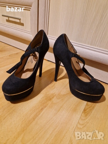 Обувки на висок ток, снимка 2 - Дамски обувки на ток - 53623227