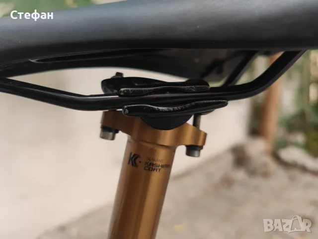 Хидравлично колче дропер FOX kashima 150мм 31.6mm, снимка 3 - Части за велосипеди - 50414825