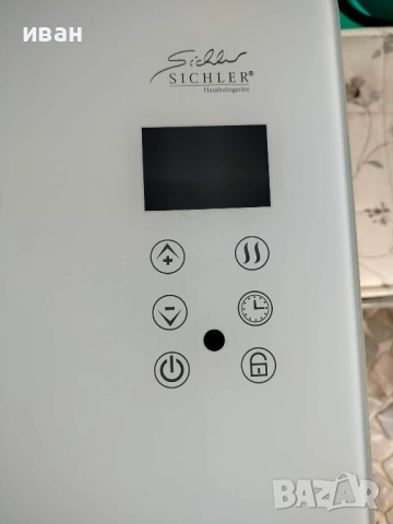 Конвектор Sichler Haushaltsgeräte WLAN 2000W Germany, снимка 3 - Отоплителни печки - 53296234