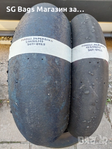 Pirelli superbike,dunlop kr metzeler сликове за мотор гуми за мотор слик за мотор, снимка 9 - Гуми и джанти - 54112291