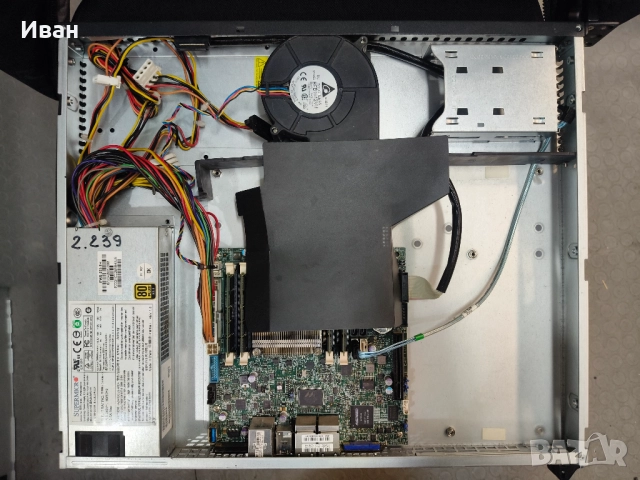 Supermicro A1SAi-2550F Intel Atom 32G RAM, снимка 5 - Работни компютри - 52360406