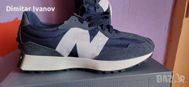 New Balance 327 'Natural Indigo', снимка 4 - Маратонки - 45696305