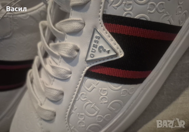 МЪЖКИ ОБУВКИ КЕЦОВЕ МАРАТОНКИ GUESS, снимка 2 - Маратонки - 53934187