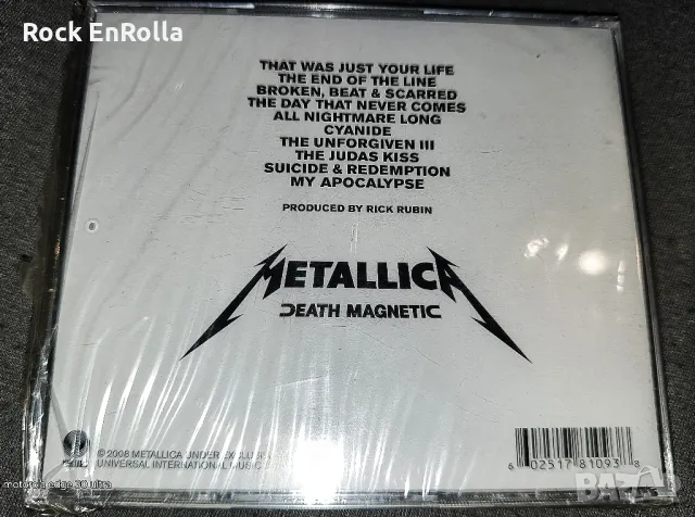 Metallica - Death Magnetic , снимка 2 - CD дискове - 49277102