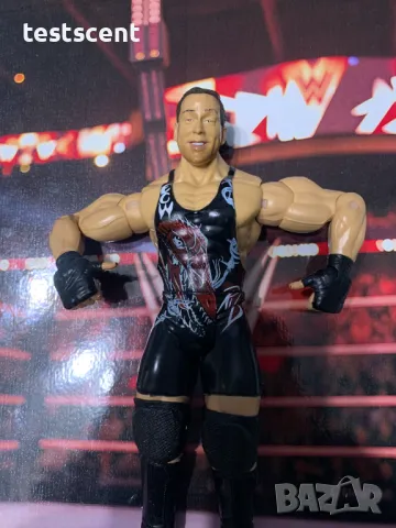 Екшън фигура WWE Rob Van Dam Роб Ван Дам RVD WWE Jakks Exclusive играчка ECW Legends, снимка 6 - Колекции - 48362159