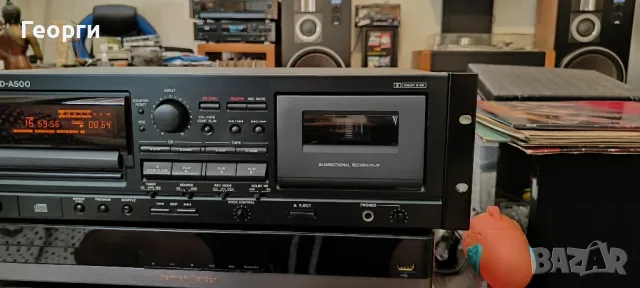 CD с Дек  Tascam CD-A500, снимка 3 - Декове - 47081731