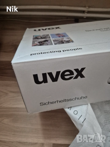 Продавам Uvex защитни обувки в черен цвят. Чисто нови!, снимка 3 - Други - 53184532