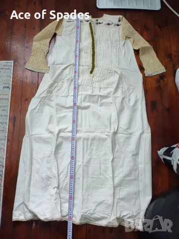 Автентична Женска Риза Сукман Част от Народна Носия , снимка 2 - Антикварни и старинни предмети - 49929515