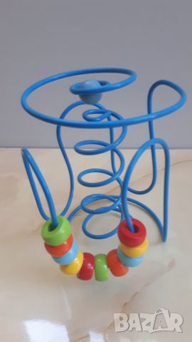 Метална играчка с пръстени за малки деца, снимка 7 - Образователни игри - 45761121