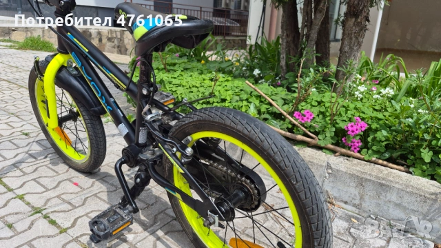 Детски велосипед 16" BYOX Monster, снимка 4 - Велосипеди - 54272257