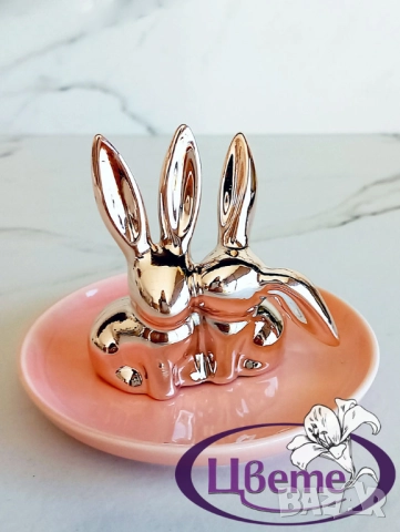 Керамични поставки за бижута, снимка 3 - Подаръци за жени - 51930860