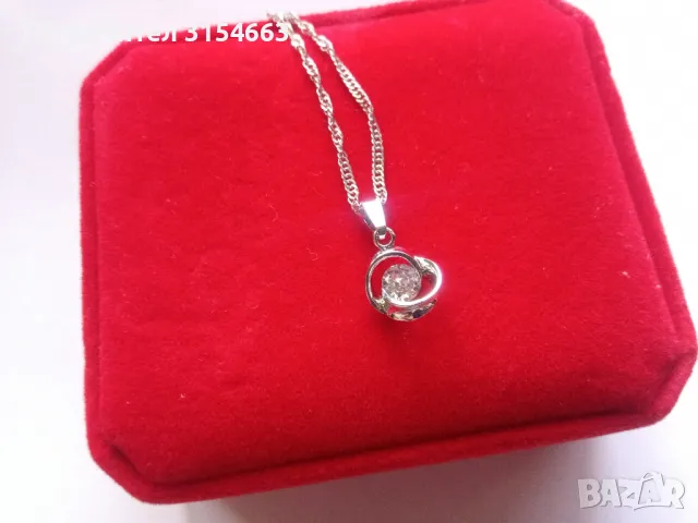 Колие с кристал , снимка 7 - Колиета, медальони, синджири - 50072914