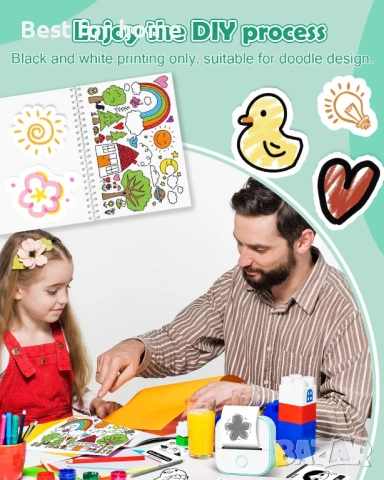 Bluetooth принтер  съвместим с iOS и Android от LabelCreate , снимка 7 - Друга електроника - 50592123