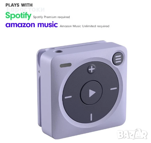 Музикален плейър Mighty 3 Spotify & Amazon Music Player, снимка 3 - MP3 и MP4 плеъри - 50585700
