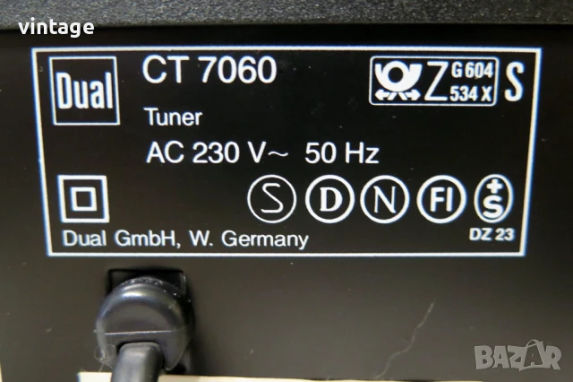 Dual CV 6040_CT 7060, снимка 9 - Аудиосистеми - 51193298