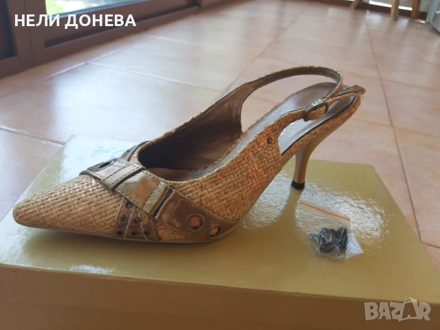 Обувки "La Moda" Италия с Красив Дизайн! № 36! НОВИ!, снимка 3 - Дамски обувки на ток - 54235831