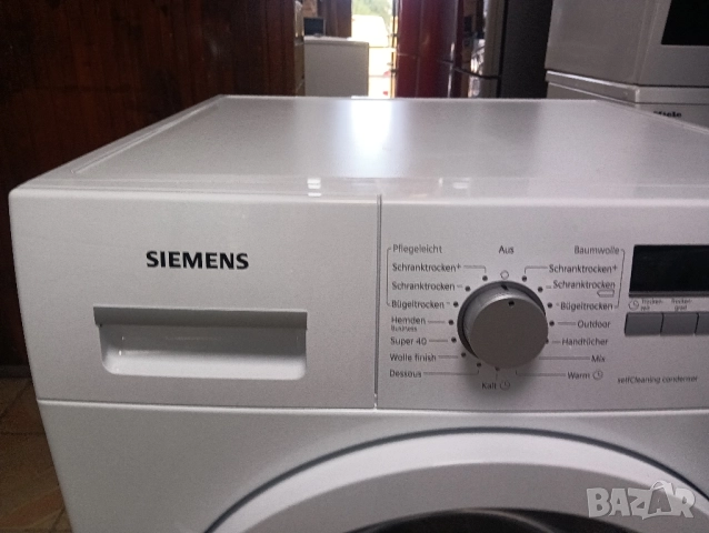 Сушилня с термопомпа Сименс Siemens IQ 500 A++ 8кг 2 години гаранция!, снимка 3 - Сушилни - 51503169