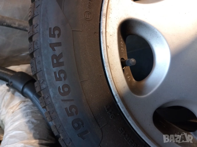 Зимни гуми с джанти Мерцедес/mercedes-benz, снимка 4 - Гуми и джанти - 53051669