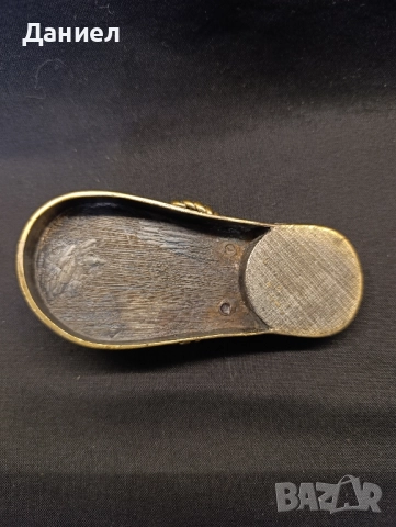 Месингова поставка за свщи, снимка 5 - Антикварни и старинни предмети - 51943083