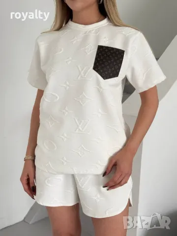 Louis Vuitton дамски комплект Два цвята 